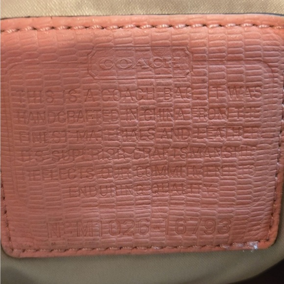 Coach 2010 Kristin Hobo Shoulder Bag- Ombré Pink and Cream - Picture 5 of 14